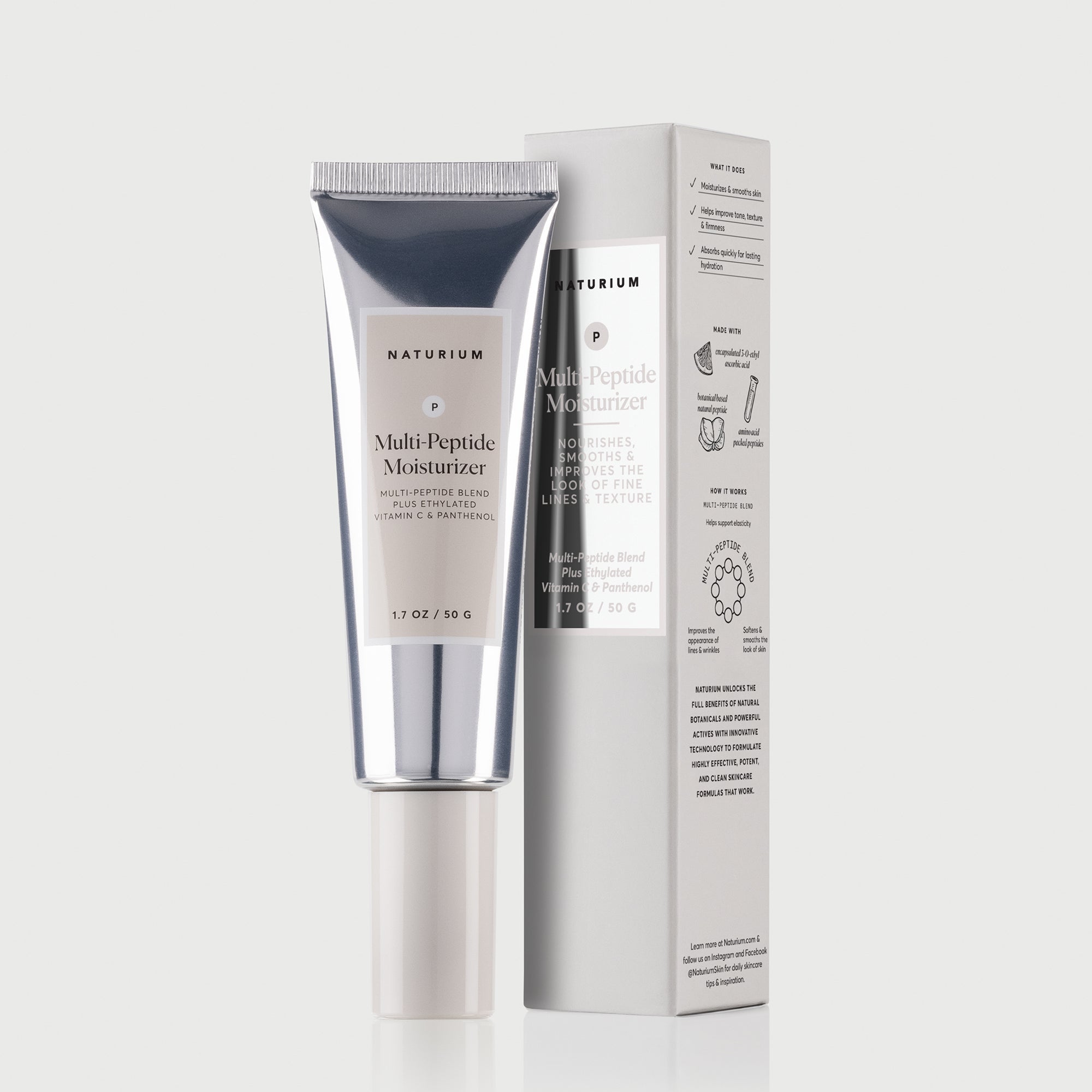 naturium peptide moisturizer